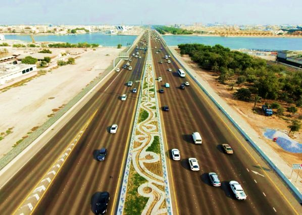 معلومات عن شارع الخليج العربي ابوظبي