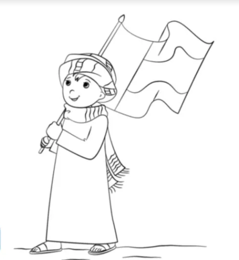 رسومات عن يوم العلم