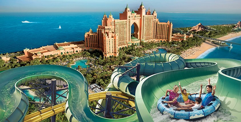أبرز مدن الملاهي والألعاب المائية في الإمارات 2024