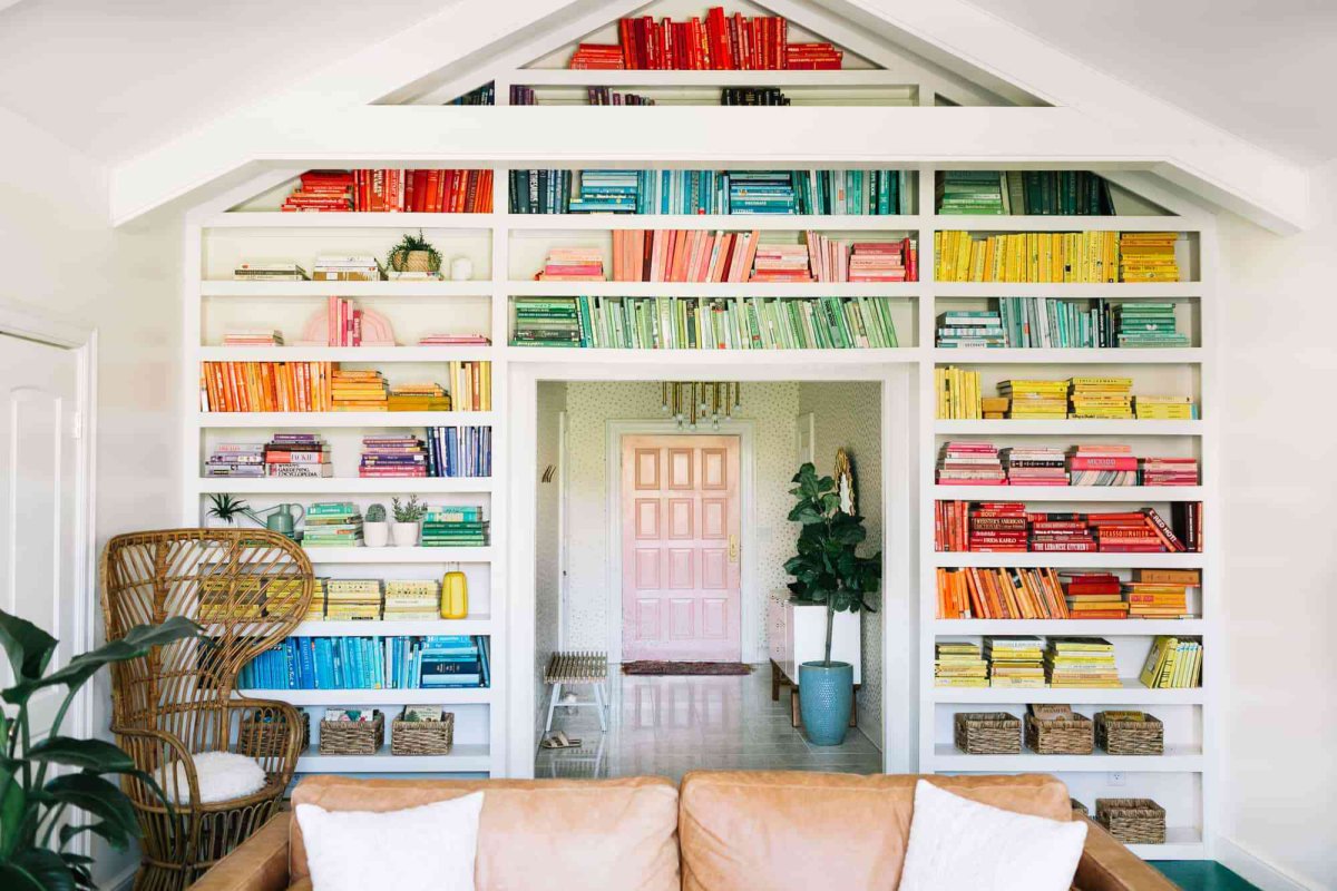 نصائح تصميم مكتبة في المنزل أفكار عصرية
