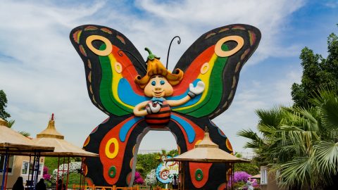 حديقة الفراشات DUBAI BUTTERFLY GARDEN