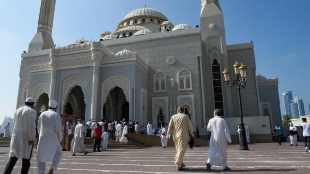 مواقيت الصلاة في الشارقة لشهر أكتوبر 2023