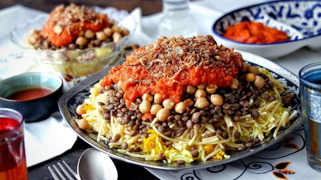 أفضل مطعم كشري في دبي