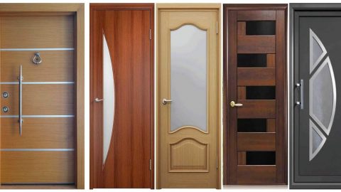 أنواع الأبواب الخشبية وكيفية اختيارها