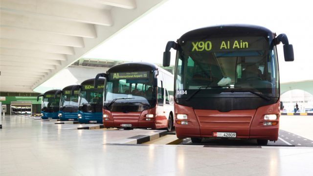 دليل باصات النقل العام في أبوظبي