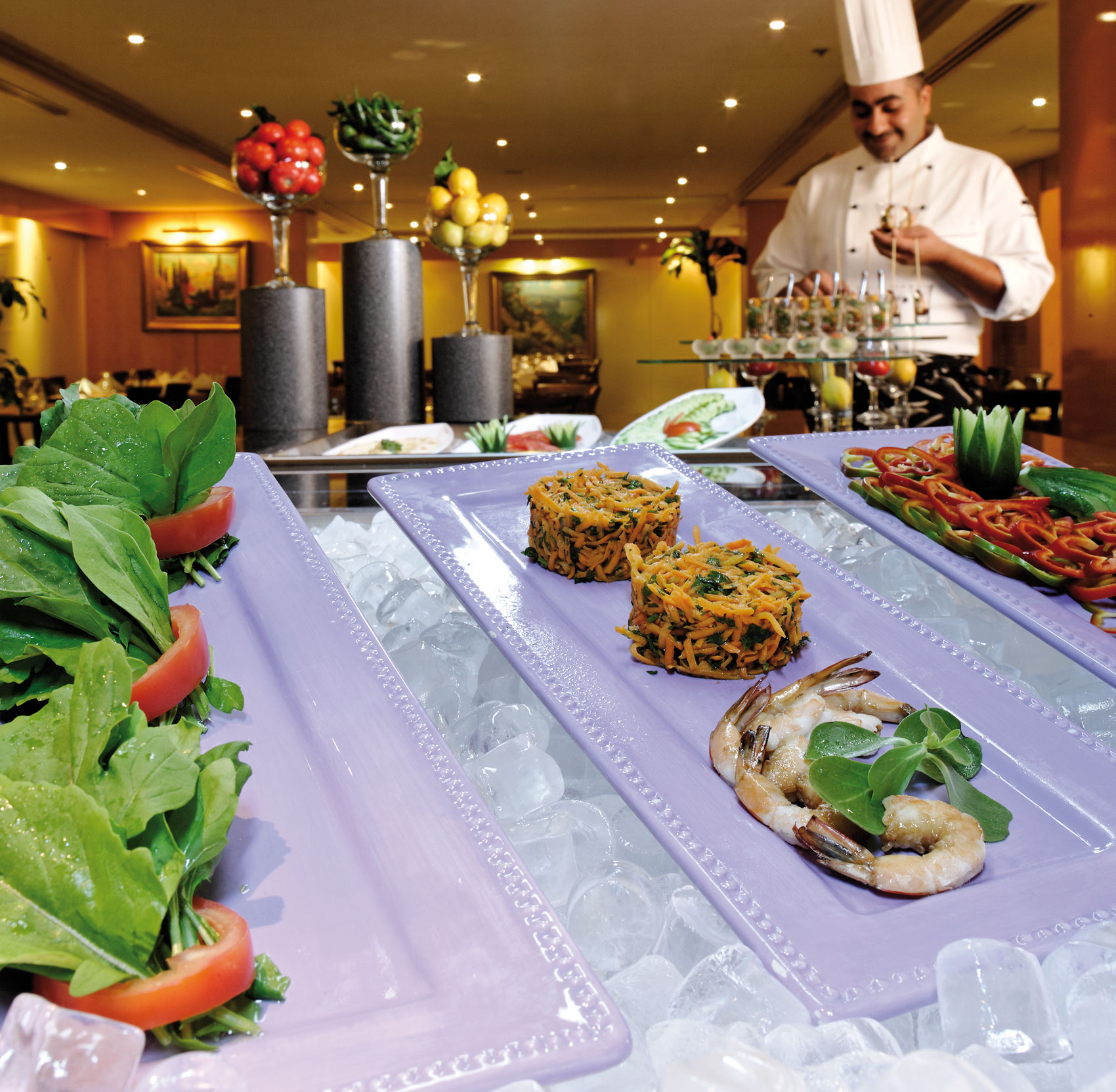 أشهر مطاعم البوفيه في دبي